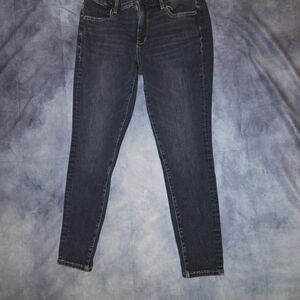 American Eagle Outfitters Dark Blue Skinny Jeans